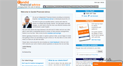 Desktop Screenshot of candidfinancialadvice.com